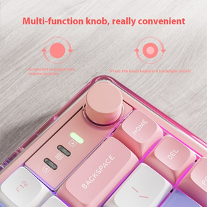 Eweadn v82pro 75% 82 מפתחות מבנה אטם מותאם אישית pbt keycaps אלחוטי קווית USB חם החלפה rgb המשחקים מכני מקלדת חדש