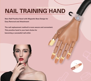 อุปกรณ์ทำเล็บใหม่สำหรับฝึกอัปเกรด2025พร้อมช่องใส่การ์ดแบบฝัง - Product Image 1