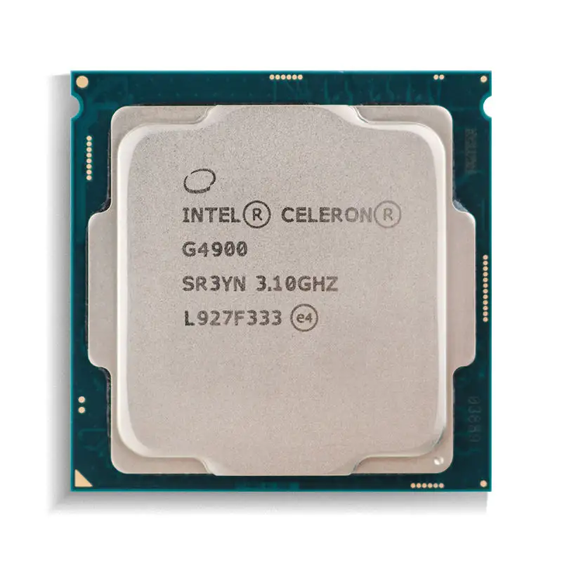 Intel Celeron işlemci Cpu Lga 1151 Cpu 3.1ghz 14nm 54w için tepsi işlemci G4900