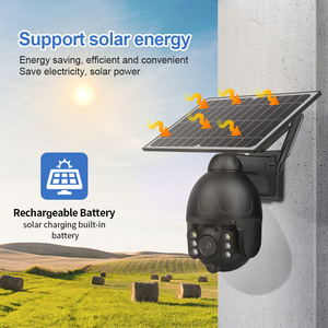 Monitor de vídeo inalámbrico inteligente HD 1080P nueva cámara de energía solar de seguimiento cámara de red Wifi de detección humana - Product Image 4