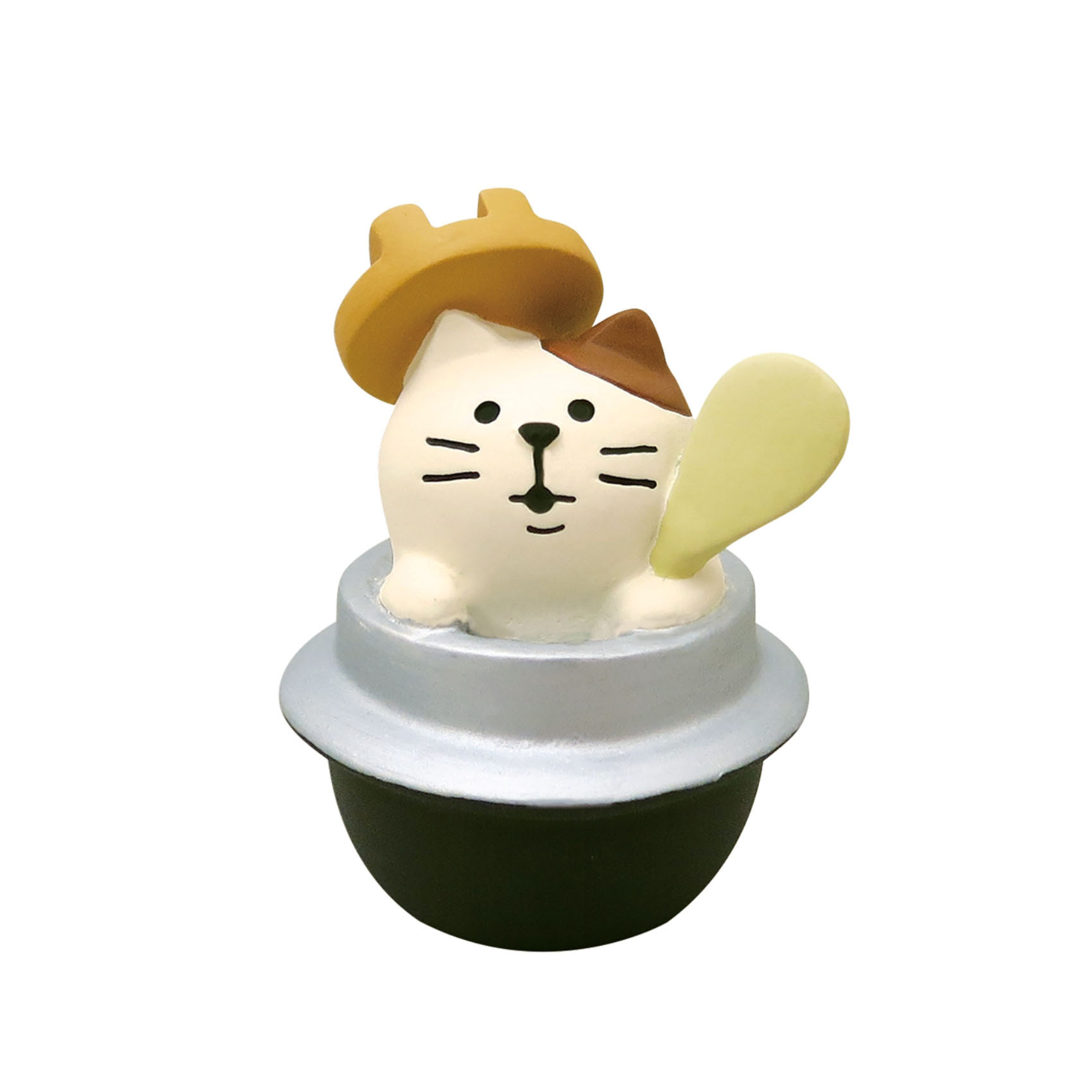 Pot en pierre riz chat
