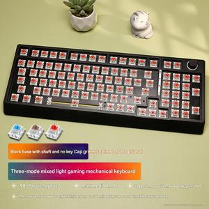 HJSDZHI H98机械键盘无线2.4G蓝牙三模DIY键盘准骨键盘 - Product Image 3