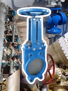 Yüksek kaliteli döküm demir pnömatik/manuel/elektrikli Lug tipi DN80 PN10 bıçak sürgülü vanalar - Product Image 6