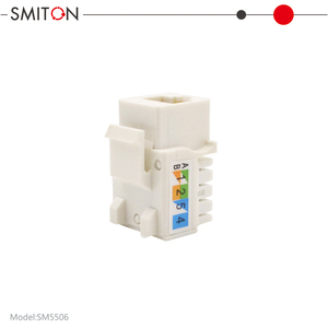 UTP 6类6a类梯形千斤顶RJ45梯形模块 - Product Image 5