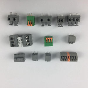 Conector de terminal de resorte personalizado al por mayor 10,0mm 10,16mm bloque de terminales sin tornillos - Product Image 5