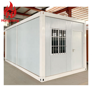 Sang Trọng 20ft Có Thể Tháo Rời Container Nhà Granny Phẳng Gói Đúc Sẵn Container Nhà Sân Sau Cabin Nhà Cứu Trợ Thảm Họa Nhà Ở - Product Image 5