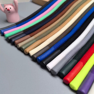 8Mm Tùy Chỉnh Đàn Hồi Hoodie Drawstrings Đầy Màu Sắc Vòng Drawstrings Cho Quần Giản Dị & Giày Epoxy Lời Khuyên Nhựa 8Mm Dây Giày - Product Image 4