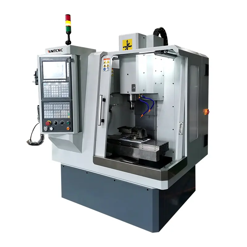 Penggilingan Cnc Mini WMTCNC Presisi 3 Sumbu XH7122 Mesin Penggilingan CNC Vertikal dengan ATC