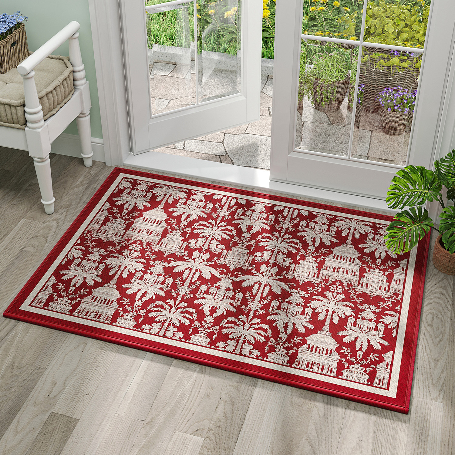 Semelle en caoutchouc de chanvre Sally - Xiting Home