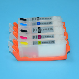 470 471 PGI-470 CLI-471 5C doldurulabilir mürekkep Canon için kartuş PIXMA MG6840 MG5740 TS9040 TS8040 TS5040 TS6040 <span class=keywords><strong>MG7740</strong></span> yazıcı