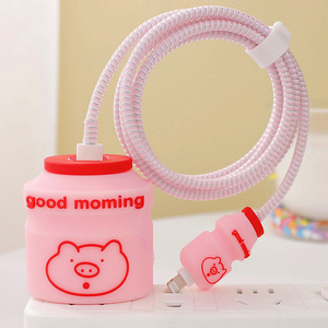 New Design Charging Head Protector Cartoon <strong>2</strong> <strong>in</strong> <strong>1</strong> Silicone Charger Protector - Product Image 3