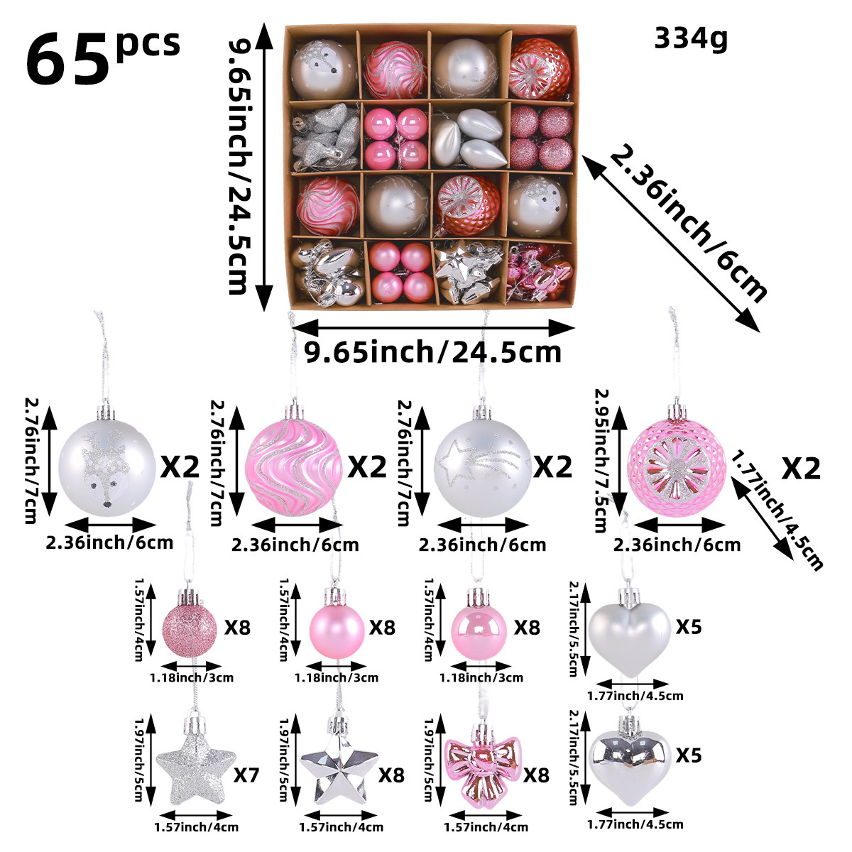R3-55 rose argenté