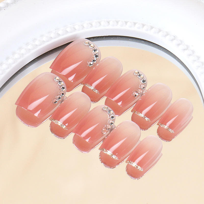 เล็บทำมือ1281กล่องขนาด10ชิ้น