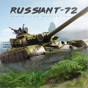 Uzaktan kumandalı Tank 1/16 ölçekli Model tankı oyuncaklar simülasyon parça/ses/eylem ve duman hediyeler yetişkinler ve çocuklar için - Product Image 2