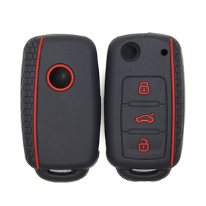 <strong>New</strong> Design of Silicone 3-button <strong>Key</strong> case for Most Volkswagen Golf and Other Models - Product Image 3