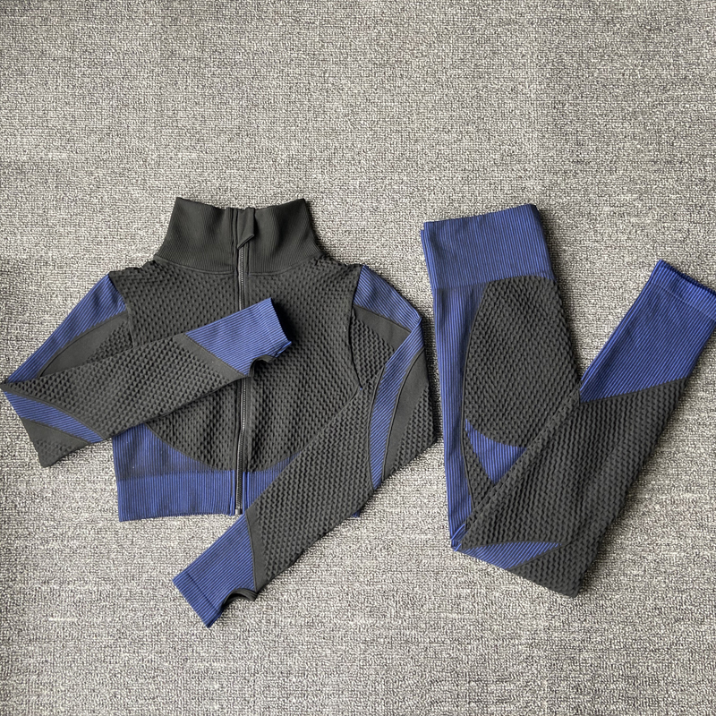 ink blue jacket leggings 2pcs
