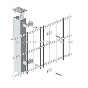 Ad alta resistenza zincato doppio filo saldato rete metallica a forma di foro quadrato telaio in ferro sicurezza parco scherma certificato FSC - Product Image 2