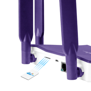 OLAX-módem inalámbrico D621 CPE 4G, WiFi con puerto Ethernet, 4 antenas externas de 300Mbps, enrutador Wifi 4G LTE con ranura para tarjeta Sim - Product Image 4