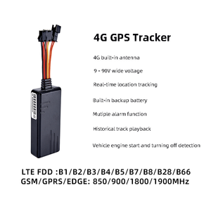 新开发的耐用4G 8线J16A-SA 4g全球定位系统跟踪器通用防水迷你全球定位系统，用于车辆智能定位 - Product Image 2