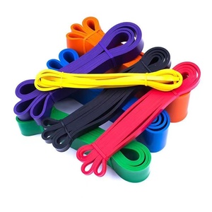 Banda de resistencia para entrenamiento de tensión elástica, logotipo personalizado, banda de asistencia para tirar hacia arriba de bucle grueso para Fitness - Product Image 3