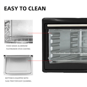 Hộ gia đình nhỏ điện Countertop lò với bộ đếm thời gian cho và bánh mì làm cho thiết bị nhà bếp bánh pizza nhà xử lý thực phẩm Trung Quốc - Product Image 4