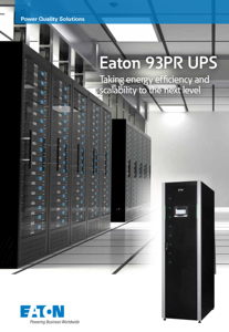 Eaton 93PR UPSモジュール180kVA 180 kVA 187.5kW 3相入力出力97.5% 高効率ダブル変換モードオンラインUPS - Product Image 6