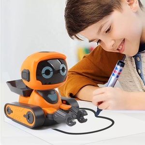 Yeni çocuklar akıllı programlama oyuncak akıllı beraberlik hattı kalem takipçisi eilik robot elektrikli uzaktan yürüyüş izle kontrol robotu - Product Image 3