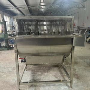 Tam otomatik küçük tavuk, ördek, kaz ve kanatlı haşlanma ve sıyırma entegre makine - Product Image 6