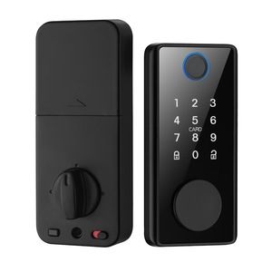 寝室のスマートロックキー/パスワード/カード/寝室のアパートのオフィスのためのAPP制御のための指紋のドアロック - Product Image 1
