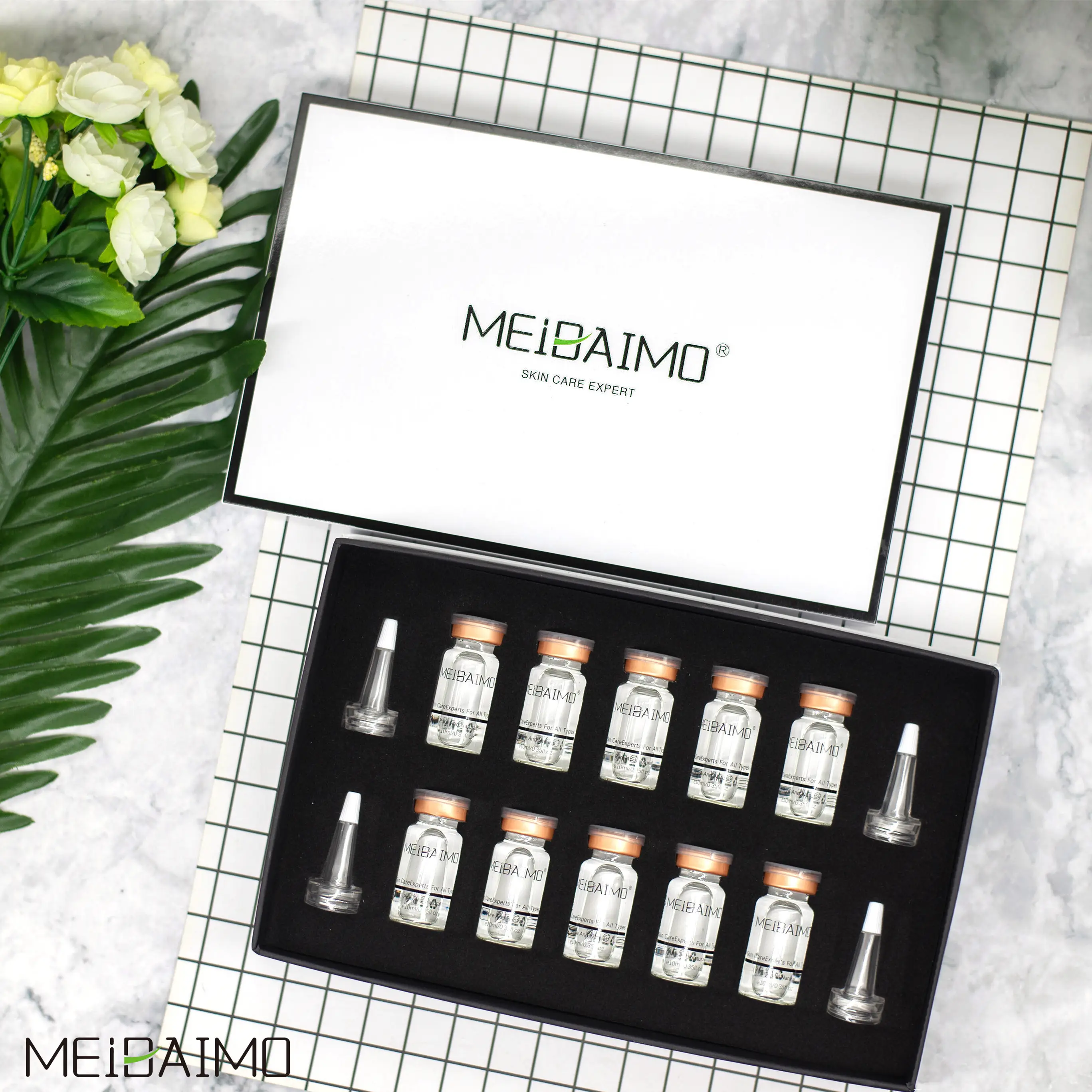 MEIDAIMO Tế Bào Gốc Táo/VC/Ampoule Cây Trà/Oligopeptide Serum Dưỡng Ẩm Làm Săn Chắc Da Mặt Chống Lão Hóa