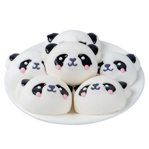 <span class=keywords><strong>Panda</strong></span> Hoofd Marshmallow Individueel Verpakt Fruitige Gearomatiseerde Koffiedrank Metgezel Cartoon Kat Hoofd - Product Image 5