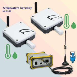Alarm system with software RS485 Humidity and <strong>Temperature</strong> <strong>Controller</strong> <strong>Digital</strong> Thermometer with Datalogger - Product Image 1