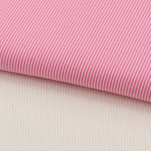 Cao cấp 1*2 sườn 240 GSM 94% <span class=keywords><strong>Polyester</strong></span> 6% Spandex dệt kim sườn vải <span class=keywords><strong>Polyester</strong></span> Spandex vải cho Ăn mặc - Product Image 4