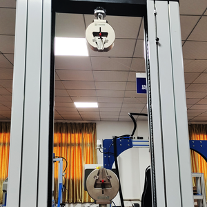 Máquina de prueba de compresión extensible de prueba de dureza IFD de espuma de material polimérico