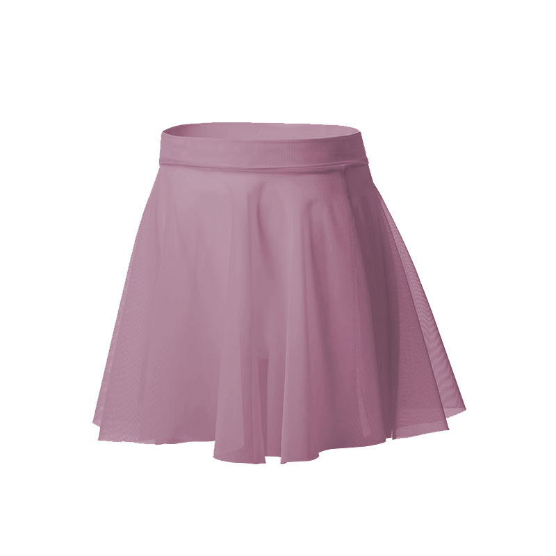 Jupe en maille bordeaux