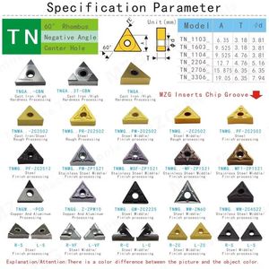Insertos flexibles de diamante de China Tnmg160408 Pcd Cbn Torno Cnc Herramienta de torneado Insertos triangulares de carburo de tungsteno - Product Image 1