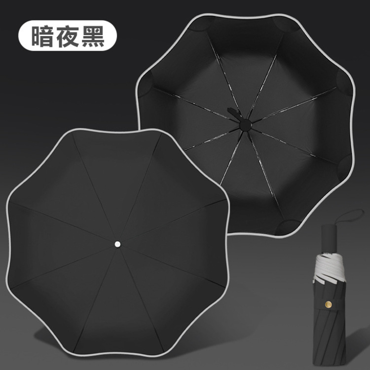 Dark night black