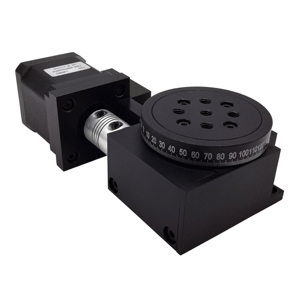 LDTDH-60WS 220V Độ chính xác cao Worm Gear vòng bi quang học cụ cơ giới giai đoạn quay tùy chỉnh giai đoạn quay kim loại - Product Image 4