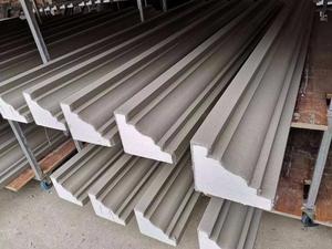 EPS köpük kalıplama dışında dış duvar dekorasyonu modelleme saçak pencere dekoratif çizgiler - Product Image 4