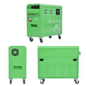 AC 220V 2000 Watt Solarenergie system Home Off Grid Hybrid generator 300W Poly Solar panel mit Speicher batterie - Product Image 6