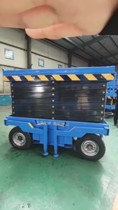 Aerial Work <strong>Platform</strong> with 300kg <strong>Load</strong> Capacity Scaffolding Hydraulic Scissor Lift Tables <strong>Platform</strong> for Aerial Work - Product Image 5