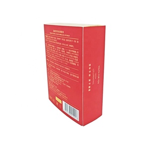 OEM定制豪华高档纸板变色口红包装盒，带可打印图形标志 - Product Image 4