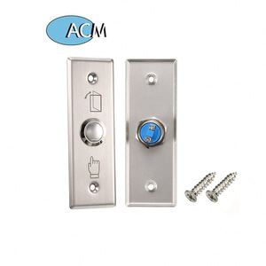 Metal Access Control NO/NC/COM Stainless Steel Switch Panel <strong>Push</strong> Door Release <strong>Exit</strong> <strong>Button</strong> - Product Image 2