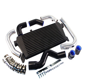 ชุดอินเตอร์คูลเลอร์ + ท่อเชื่อมต่อด้านหน้า,สำหรับ Audi A4 1.8T Turbo B5 B6 Quattro 02-06 Intercooler - Product Image 1