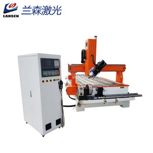 Enrutador de madera con cabezal oscilante CNC ATC, fresadoras de corte y grabado con Control Mach3/DSP de 4 y 5 ejes para enrutadores y tallas de moldes - Product Image 3
