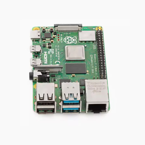 Orijinal 4 Model B(4GB) ahududu PI 4 nesil Python programlama Linux geliştirme kurulu