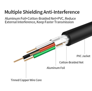 CableCreation <strong>USB</strong> 2.0 <strong>to</strong> RS232 <strong>Adapter</strong> with FTDI Chip Gold Plated Serial Converter <strong>Cable</strong> Male <strong>DB9</strong> Available in 1m 2m 3m Lengths - Product Image 6