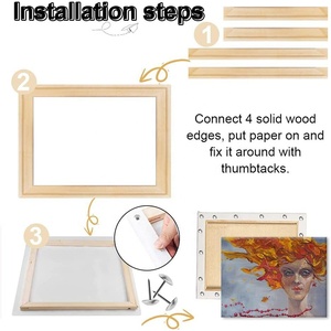 定制A1 A2 A3 A4 11x14 12x16木质相框，带垫子相框 - Product Image 3