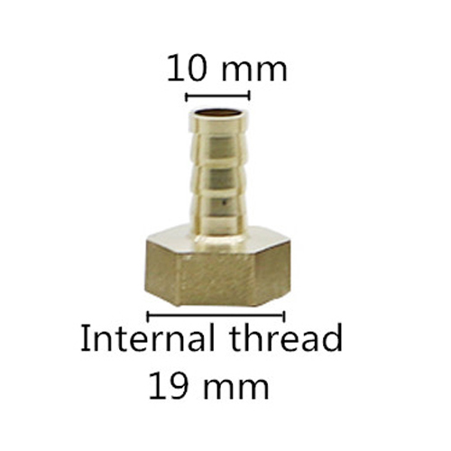 Yellow - 1/2" Female Thread to 10mm