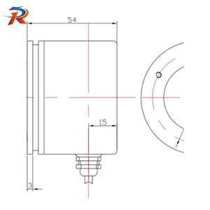 Codice grigio encoder segnale parallelo a 18 bit a giro singolo/encoder assoluto opzionale uscita binaria